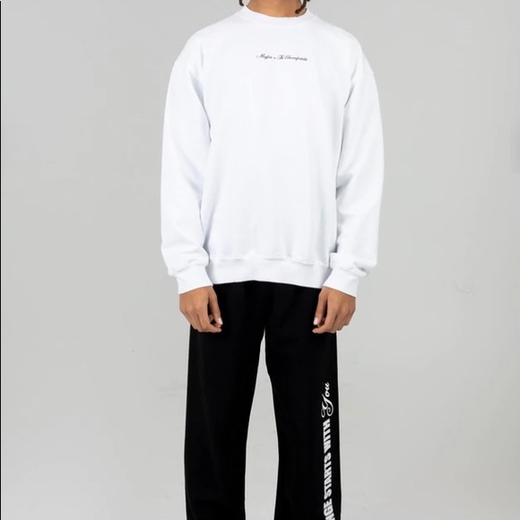 Mayfair The Label x The Uncomfortable Black sweatpants M/L - Picture 3 of 11